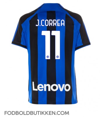 Inter Milan Joaquin Correa #11 Hjemmebanetrøje 2022-23 Kortærmet